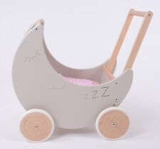 Brand New Wooden Doll Pram