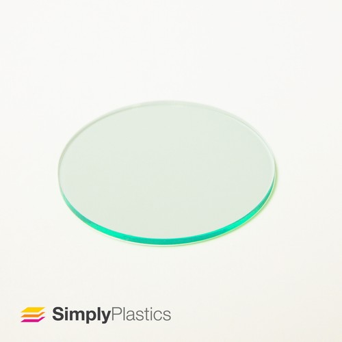 Perspex laser cut glass look - cut, "look"