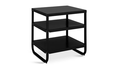 Industrial black side table - industrial,