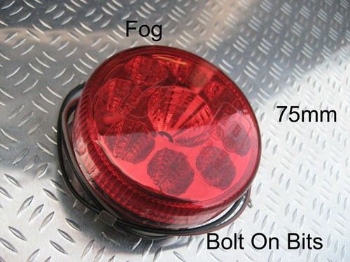 Britax led 75mm fog lamp - fog, lamp/light