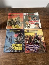 1960s Commando Books X 4