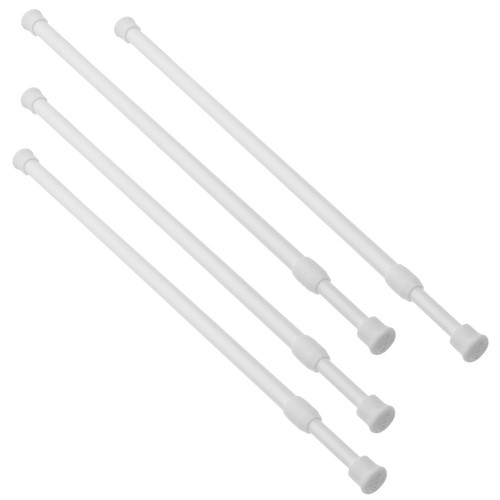 4pcs white adjustable window - white,