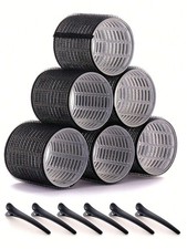 Jumbo Hair Curlers 2.56in Set