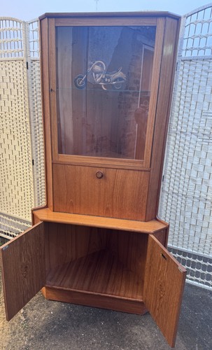 Midcentury turnridge teak - midcentury,