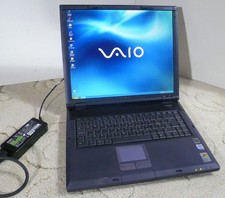 Sony Vaio PCG-GRV516G 16" laptop, Pentium 4, 512Mb / 30Gb IDE, Windows XP, READ