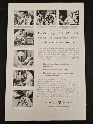 American optical eyewear - american,
