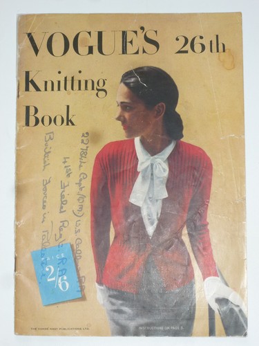 Vogue 26th knitting - 26th, book