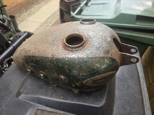 Vintage 1930s bsa fuel tank - vintage,