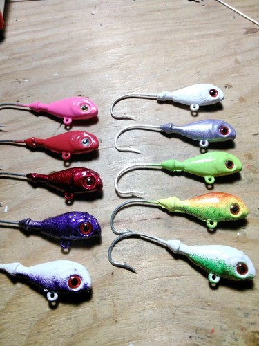 Bucktail jig heads - bucktail, heads,