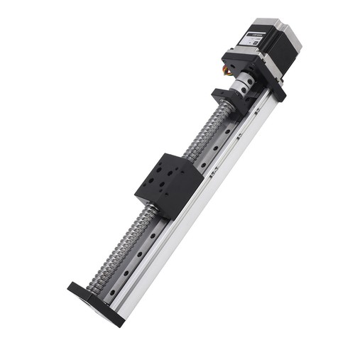Single linear rail slide - slide, w/