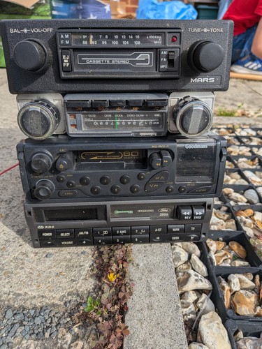 Vintage car stereo bundle - vintage,