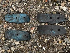 Ransomes TS81 TS82 NC2A Plough Skimmer blades X4 full sell LH & RH NOS