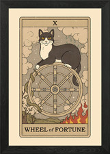 Wheel of Fortune Framed Wall
