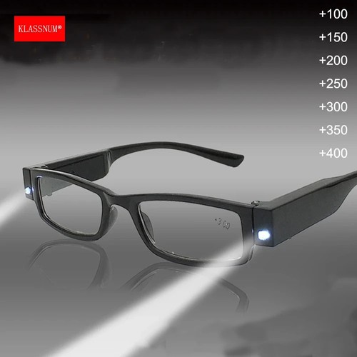 Led reading glasses with - led,