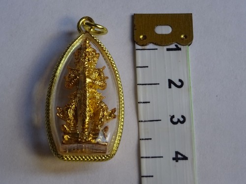Thai amulet pendant gold - thai,