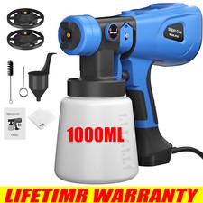 1000ML Paint Sprayer Electric Spray Gun Machine Handheld 900W for Fence Home DIY