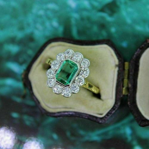 Emerald simulated diamond - emerald,
