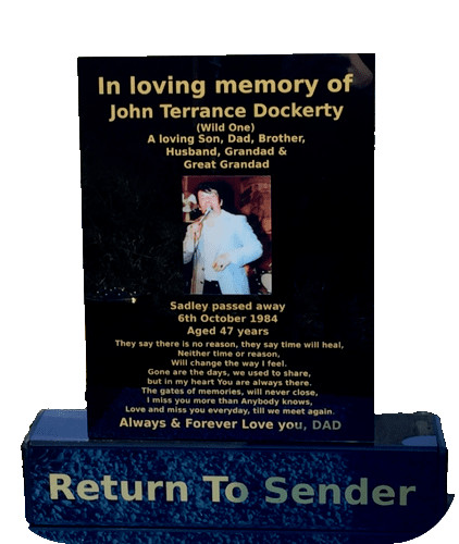Adult grave marker - grave,