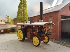 Fairground Showmans Traction Engine Circus Burrell Wagon Steam 1:76 Oxford Model