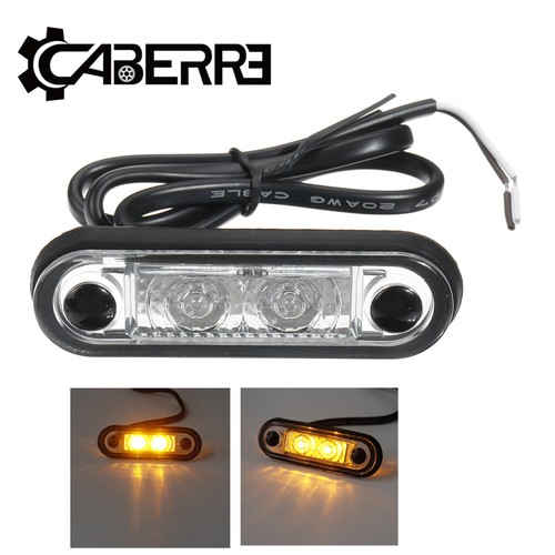 12v 24v flush fit - 2x,
