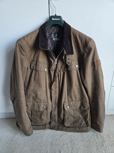 Barbour international duke - international, wax