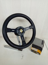 volante originale Momo 1979 + mozzo per Ford Escort Capri Cortina