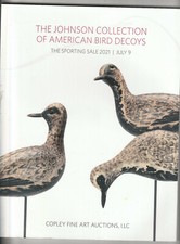 JOHNSON COLLECTION OF AMERICAN BIRD DECOYS.  Copley Fine Art Auctions: 2021 Sale