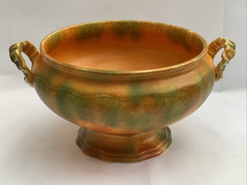 Royal cauldon art - art, footed