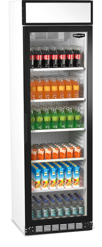 Glass door cooler drink - glass,