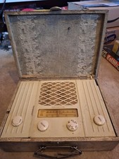 T24 DAB MARCONI  Marconiphone 1950's Valve  Radio Complete Not Tested