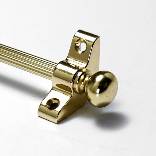 Polished brass stair rods - stair,