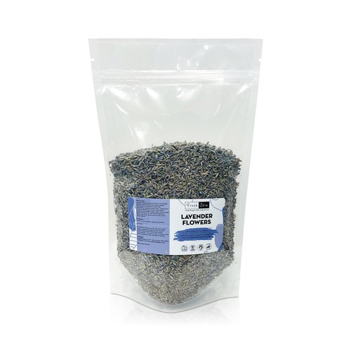Dried lavender flowers - lavender, pot