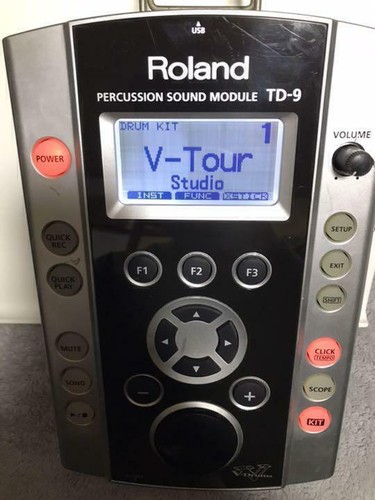 Roland drum brain module - td-9,