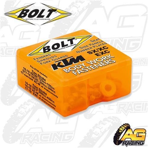 Bolt plastics fastener kit - plastics, for