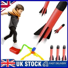 Toy Rocket Launcher for Kids with 3 Foam Rockets and Toy Air Rocket Launch
