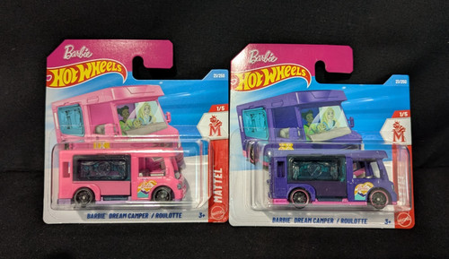 Hot wheels pair - hot, barbie
