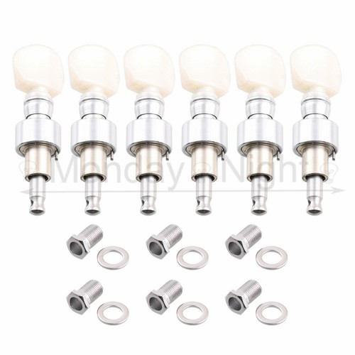 6pcs white pearl - white,