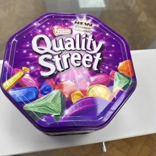 Quality Street Chocolates Tin Empty