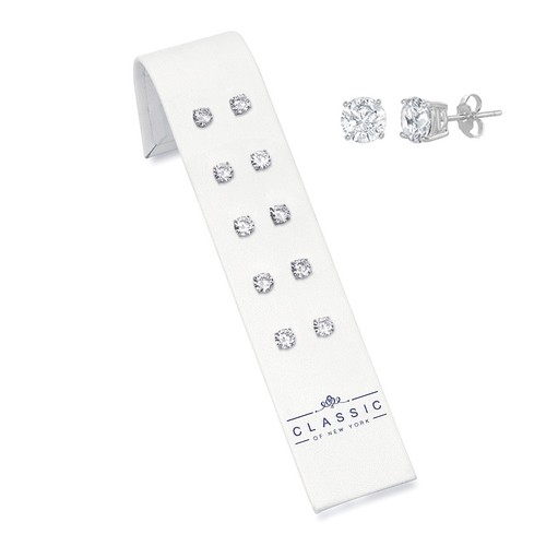 Sterling silver sparkling 6mm - sterling,