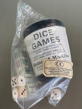 Vintage Poker Dice Games with