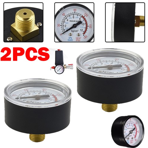 2pack air pressure - gauge, 1/4"