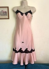 Victoria's Secret Silk Ruffle Nightgown Nightdress Slip Size XS Vintage Y2K 00s