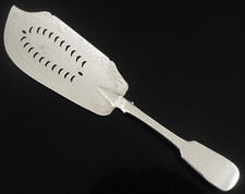 Scottish Provincial Silver Fish Slice, Andrew Davidson, ARBROATH c.1840