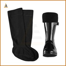 Womens Mens Wellie Socks Warm Fleece Liners Ladies Wellington Boots Adults