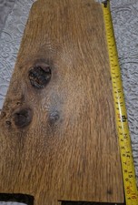 English Oak Board/slab – 7 Years Air  Dried – Rustic Knots – Solid Wood Slab