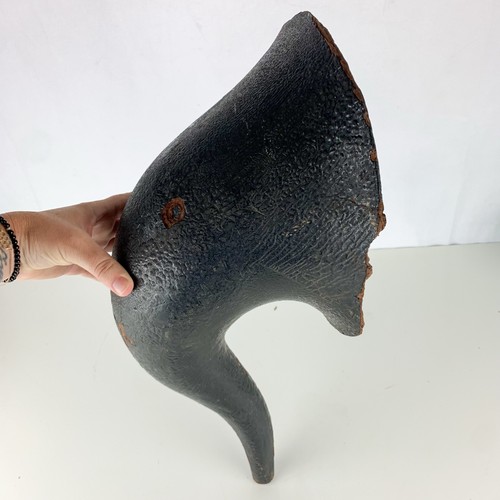 Antique composite goose - composite,
