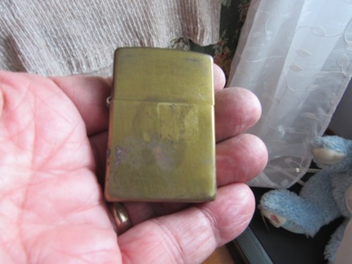 Vintage pre owned - zippo, brass