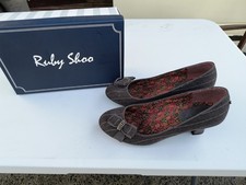 Ruby Shoo Isla Pinstripe