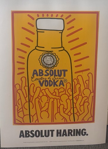 Keith haring absolut - keith, vodka