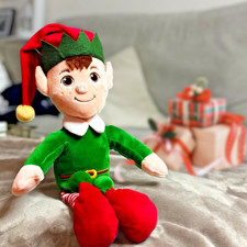 Green Elf Plush Soft Toy